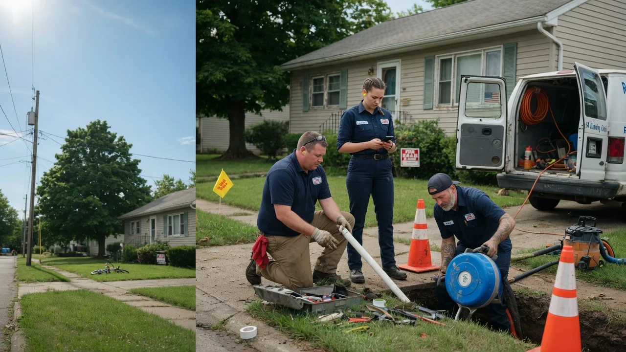 Sewer Line Repair in Orangeville, IL near me
